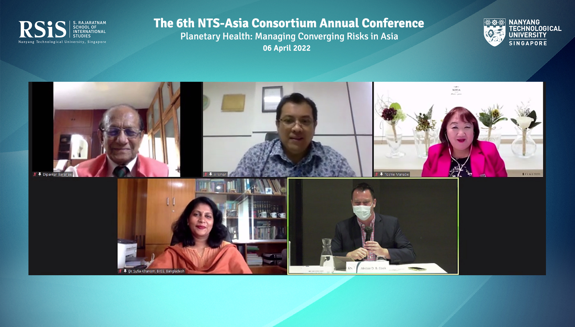 Session 1 of the 6th NTS-Asia Consortium Conference discusses about what planetary health could possibly mean from the Asian lens.